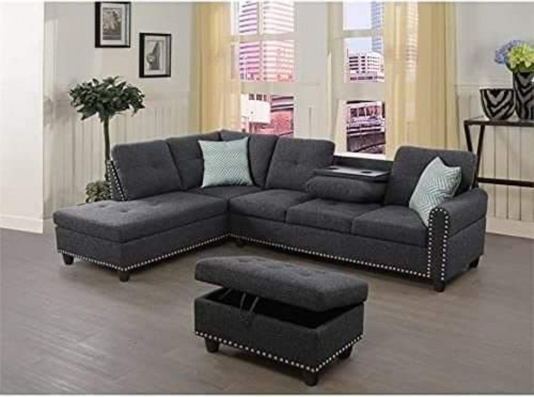Sectional and Ottoman