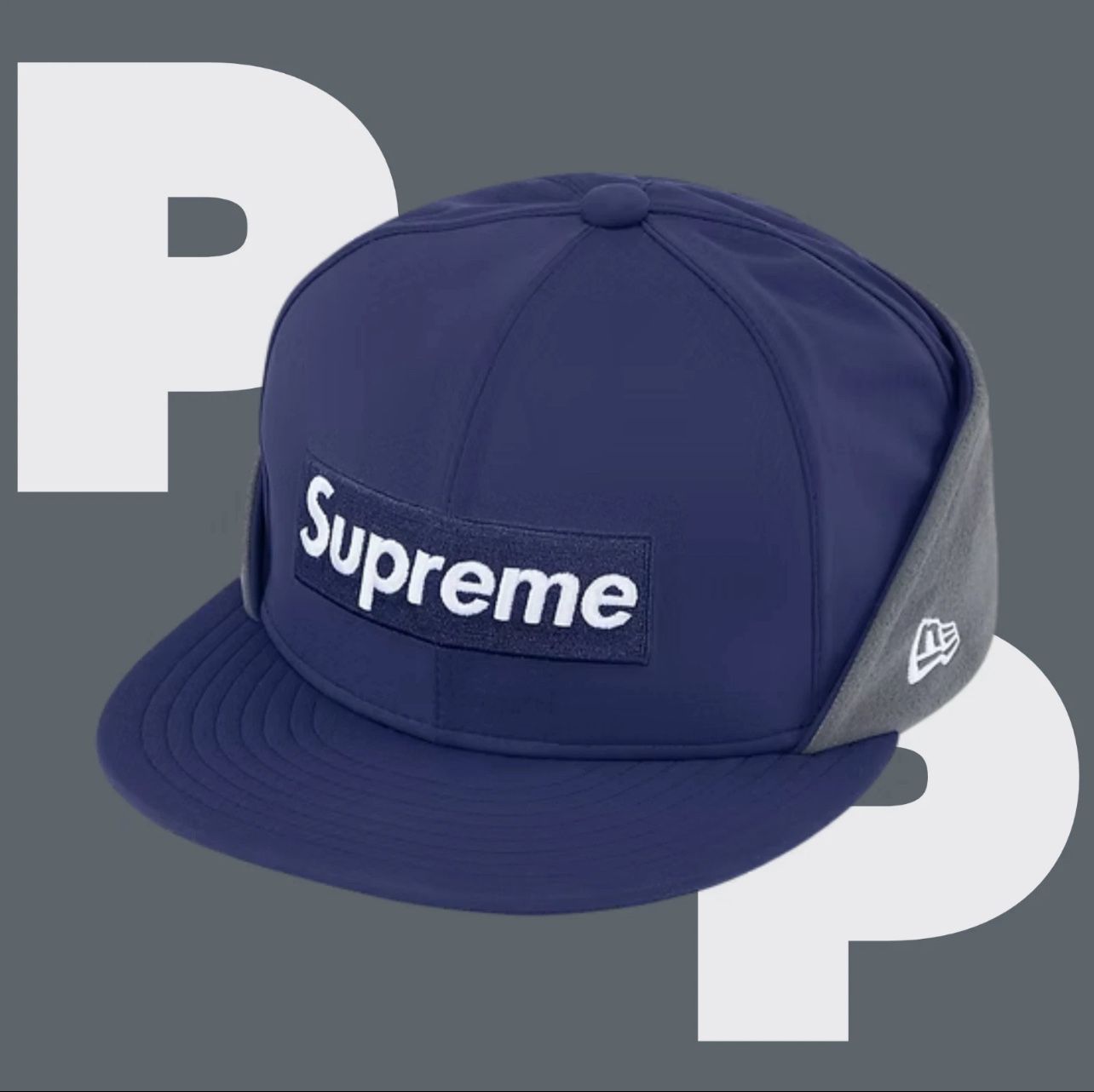 Supreme WINDSTOPPER Earflap Box Logo New Era (7 5/8)
