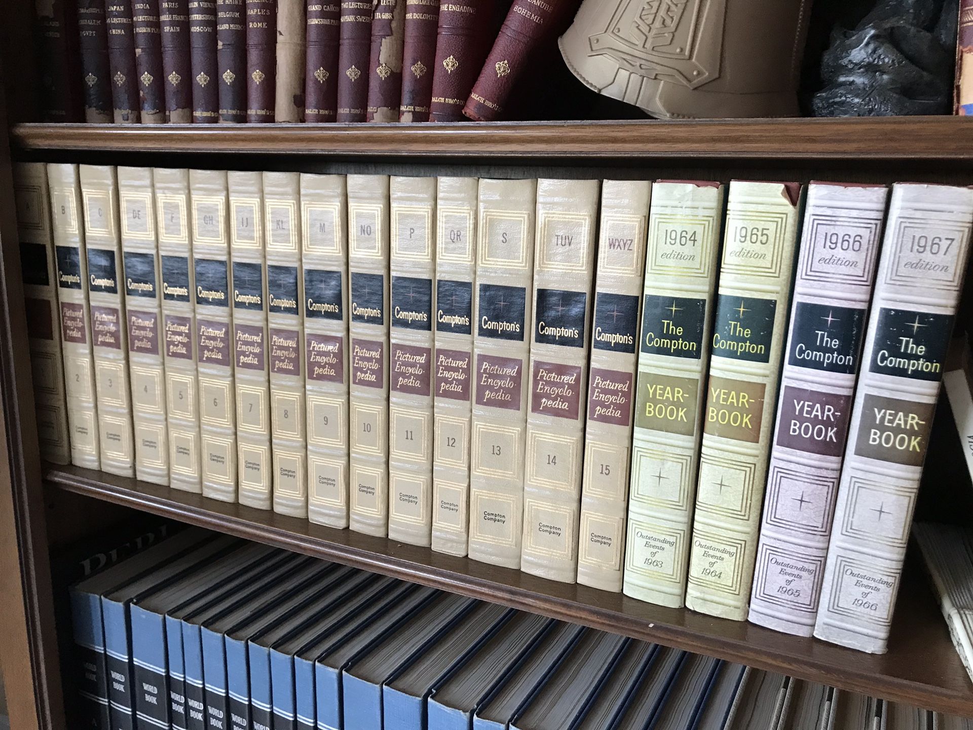 The Compton’s Pictured Encyclopedia 1963 Edition +