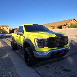 Ford, F150, Yellow Short Bed