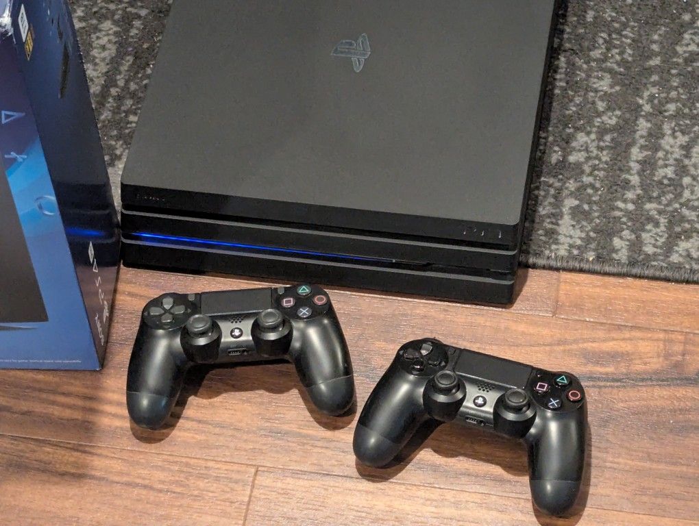PS4 Pro w/ 2 Controllers