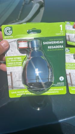 A efficiency showerhead brand new never use