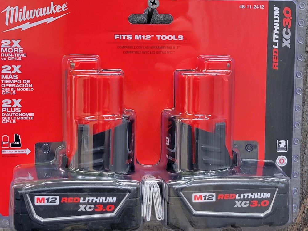 Milwaukee 12v 3.0