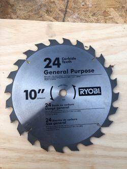 RYOBI General Purpose Blade (10” - 24 Carbide Teeth)