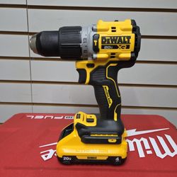 NEW DeWalt 20V XR Brushless Hammer Drill With Anti-Rotation & 4AH HO Battery