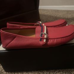 Red Gucci loafers SIZE 13