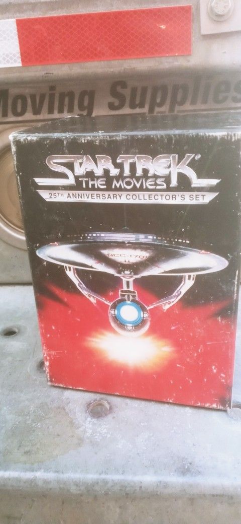 STAR TREK "The Movie" Anniversary VHS set.