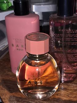 Victoria Secret Bare Rose perfume set. Perfume 3.4 Oz