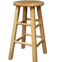 Counter Stool With Round Seat