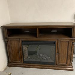 Entertainment Center Fireplace With Heater