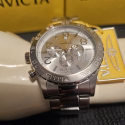 MEN'S BRAND NEW BIG FACE LUXURY 100% AUTHENTIC IN*VIC*TA CHRONO⌚️