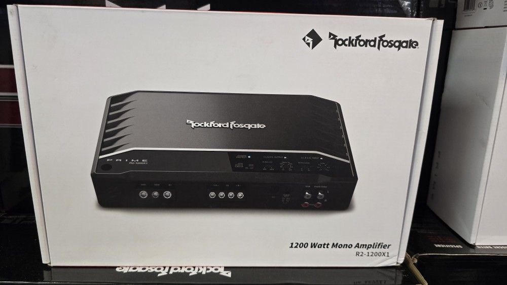 RockfordFosgate Amplifier 1200.1