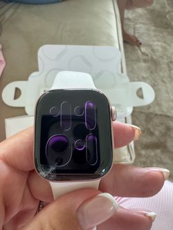 Apple Watch Series 11 42mm Pink Aluminum GPS + White Sport Band