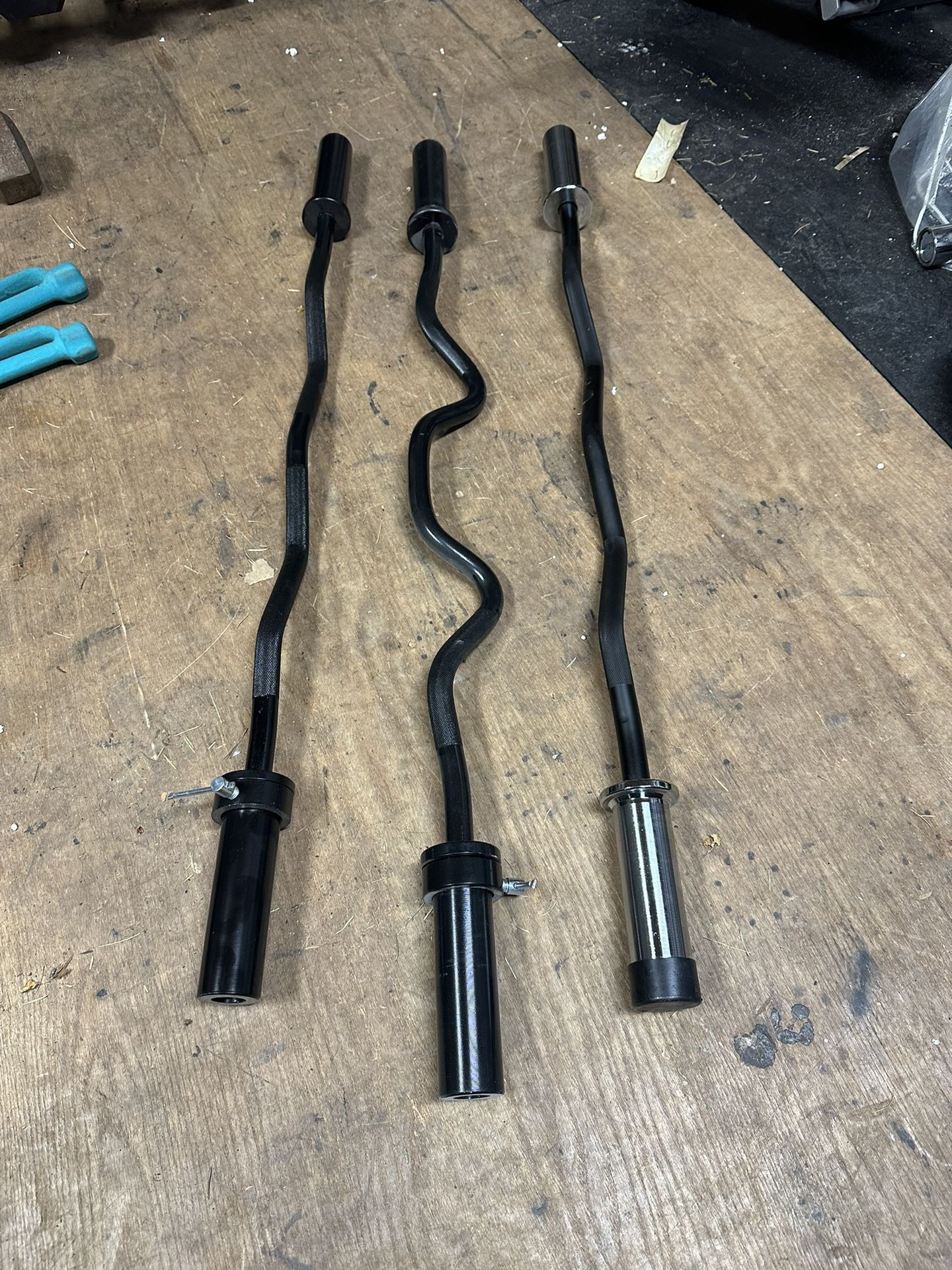 New Olympic Curl Bars -  $50 Each 