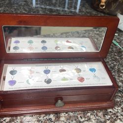 Gemstone Pendants With Case