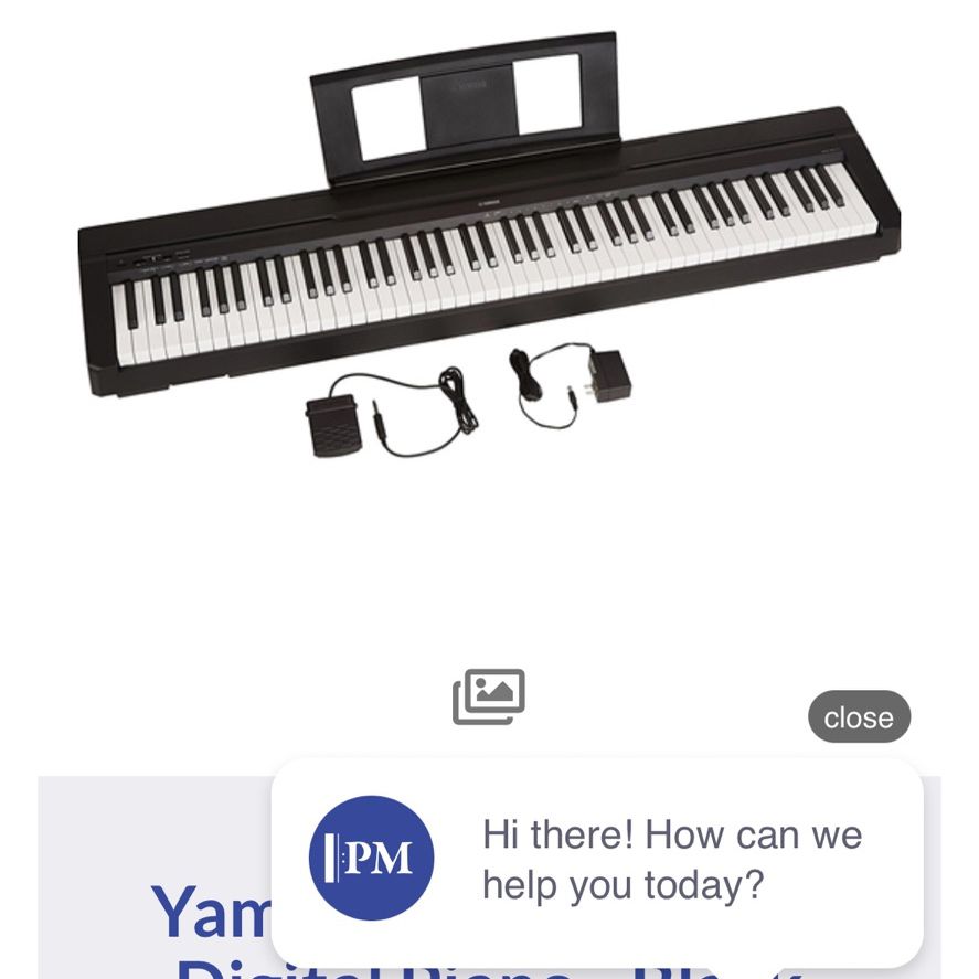 Yamaha P-71B Piano/keyboard