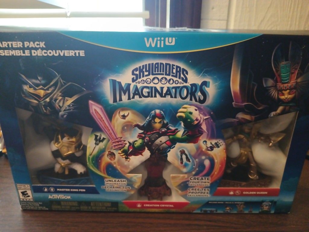 Skylanders Imaginators Starter pack for Nintendo Wiiu.. new