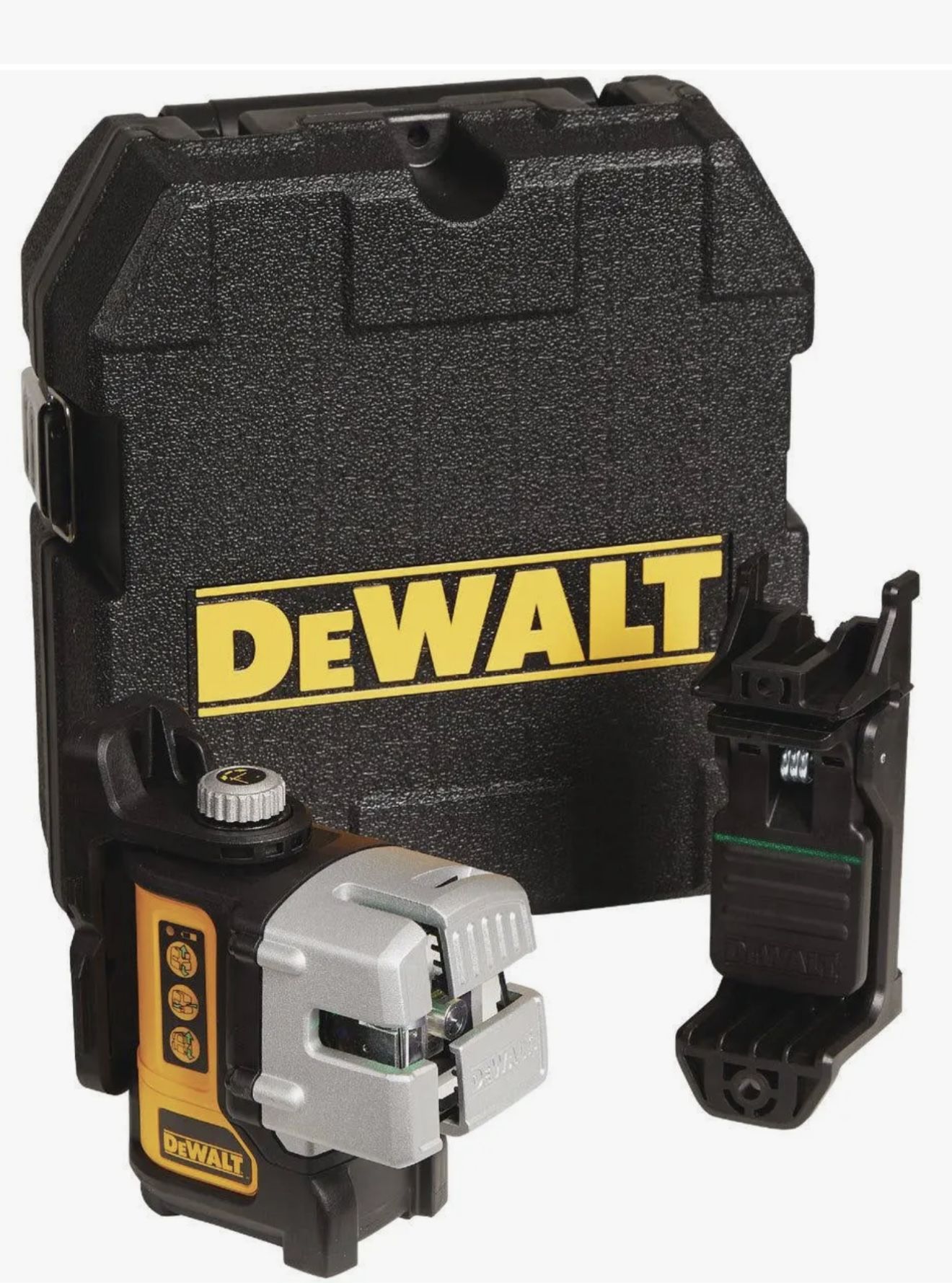 DEWALT Laser Level, Multi-Line, Green, 30-Foot Range (One Size) 3 LINE