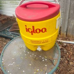 Price is firm.. igloo commercial 3 gallon water cooler
