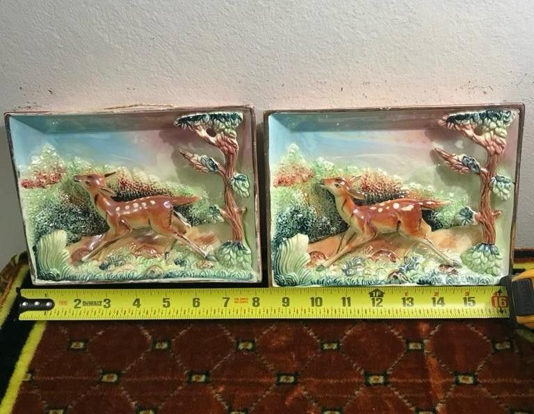 JUEGO DE CUADROS DE PORCELANA EN TERCERA DIMENCION