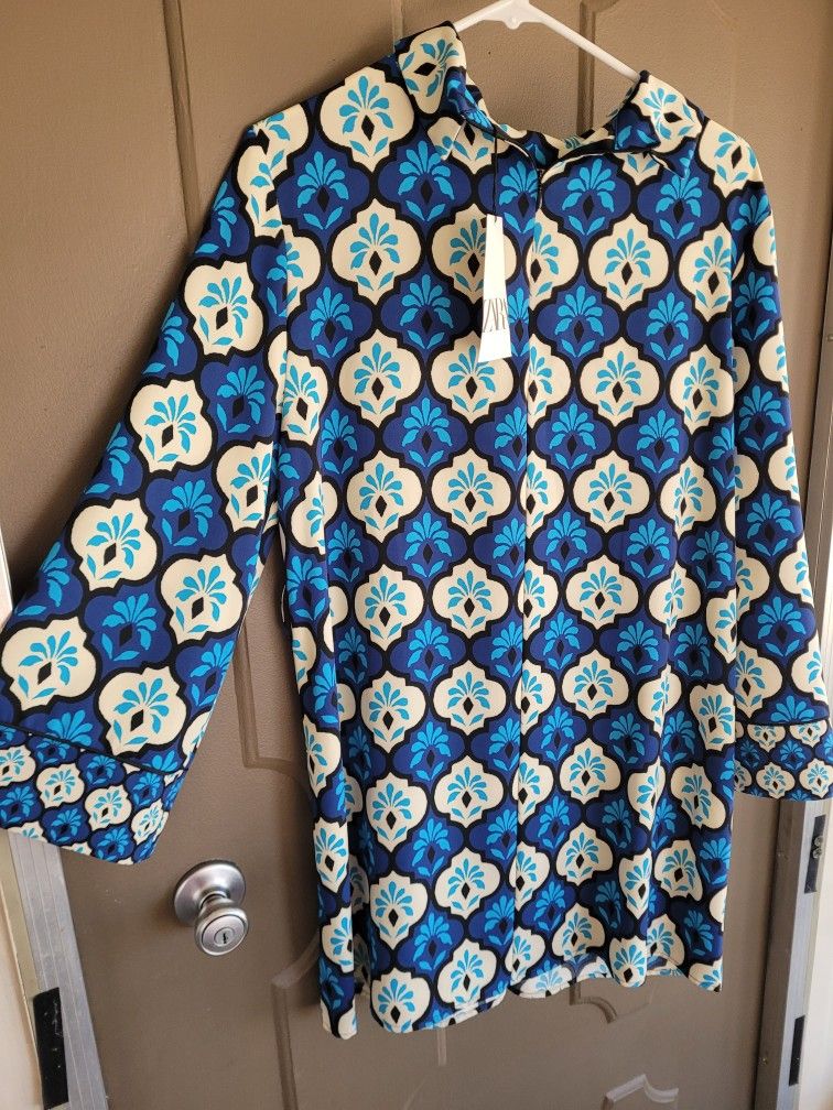ZARA BLUE DRESS