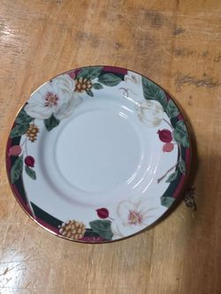 Tieshan Fina China Dessert Plates