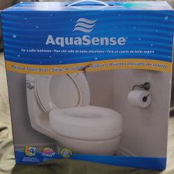 AQUASENSE RAISED TOILET SEAT 