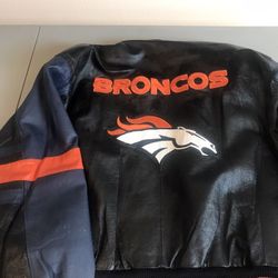 Broncos Leather Jacket 