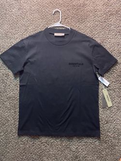 Fear of God Essentials Black T-Shirt — Size S