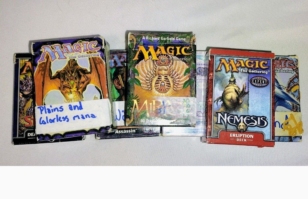 Magic The Gathering Playing Card Decks