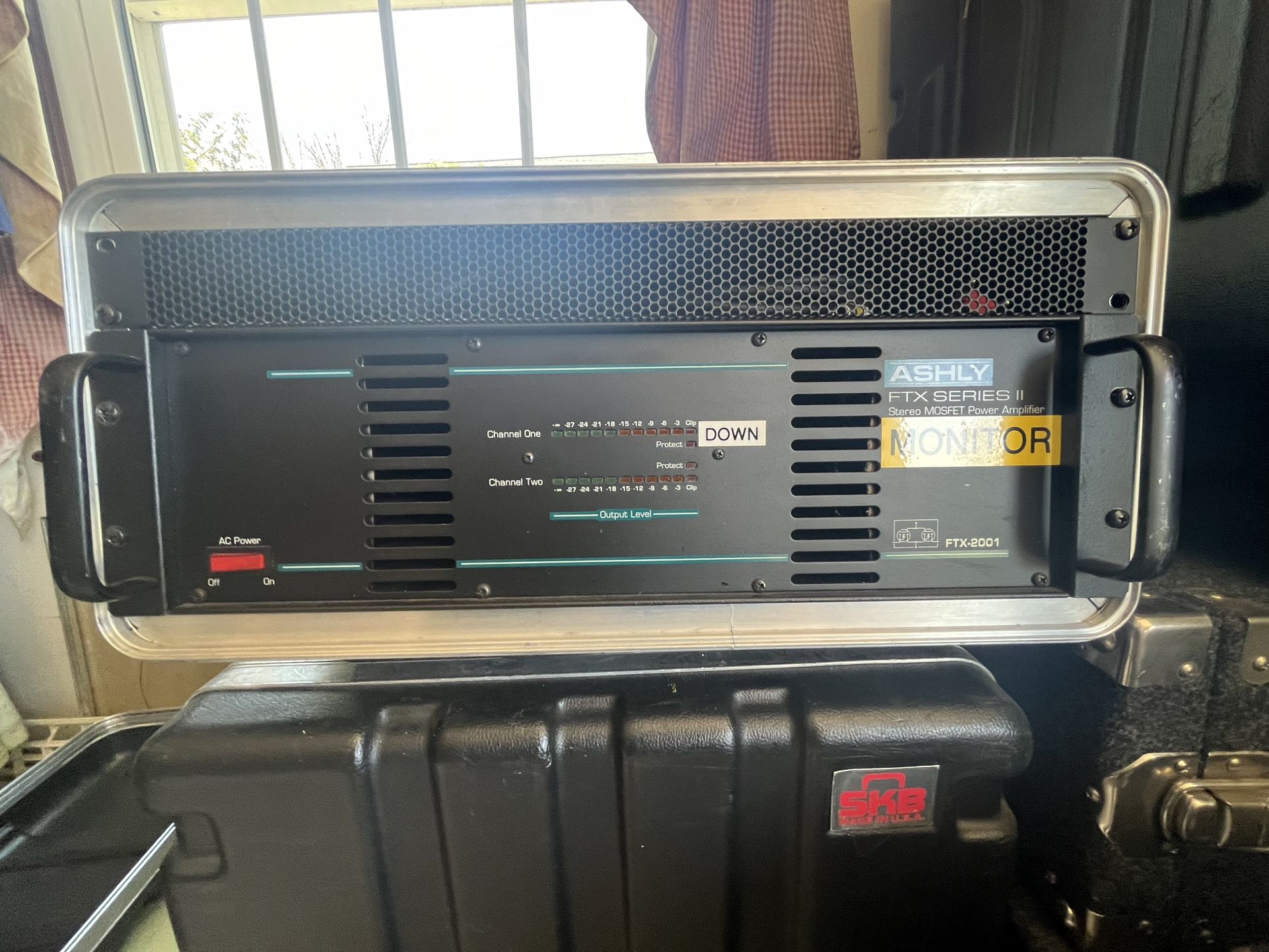 Ashley Pro Amps (2) With Case