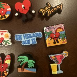 Bad Bunny Croc Charms 
