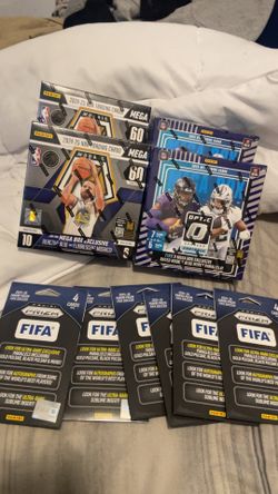 Trading cards sealed boxes