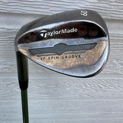 Taylormade R Series Tour Grind EF Spin Groove 60° Lob Wedge Left Hand