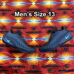 Nike Air Zoom GT Cut Men's Sz 13 Blue Low Top Lace Up Basketball Sneakers