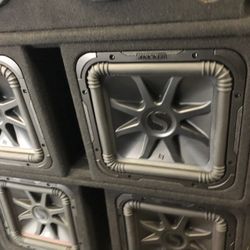Kicker Loaded Subwoofer Boxes On Sale!