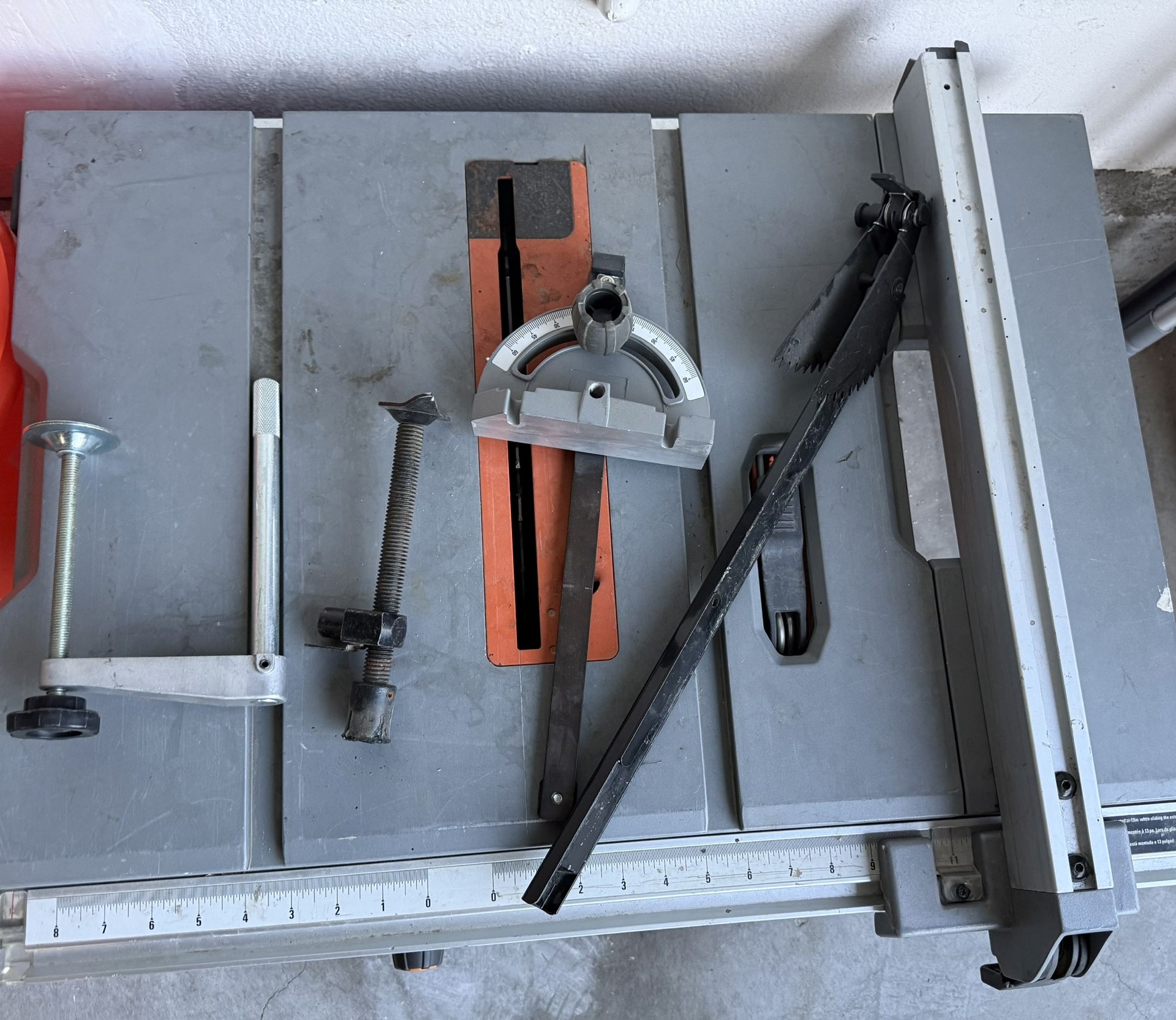 Ridgid Table Saw, Lightly Use
