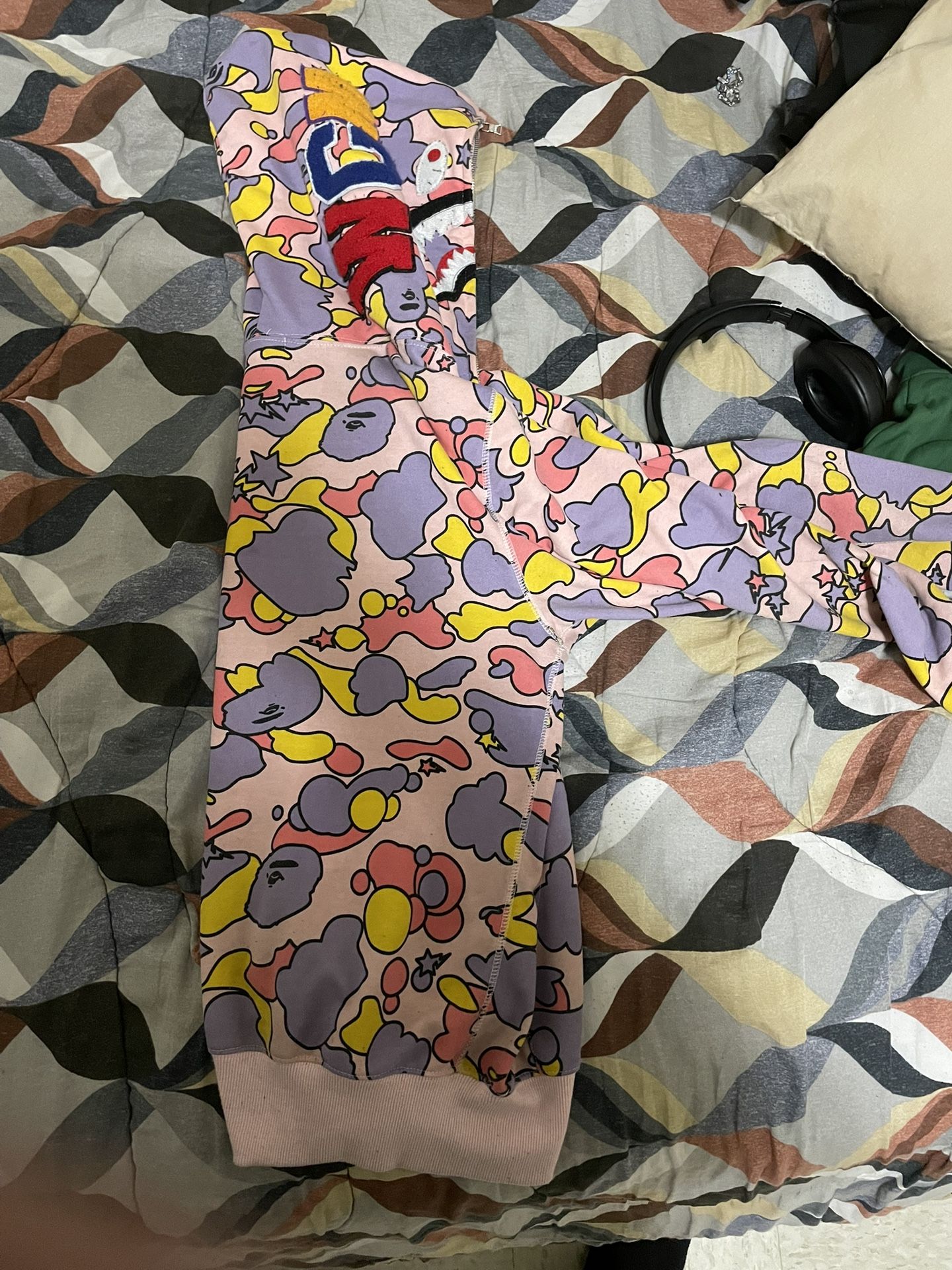 Camp Shark Bape Zip Up