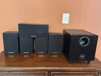 Pioneer 5.1 Surround Sound Speakers, VGCond. 