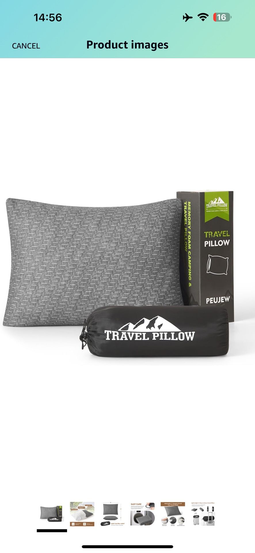 Camping/Travel pillow. $25 for 1, $40 for 2