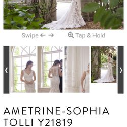 Size 6 Wedding Dress New Just Tried 