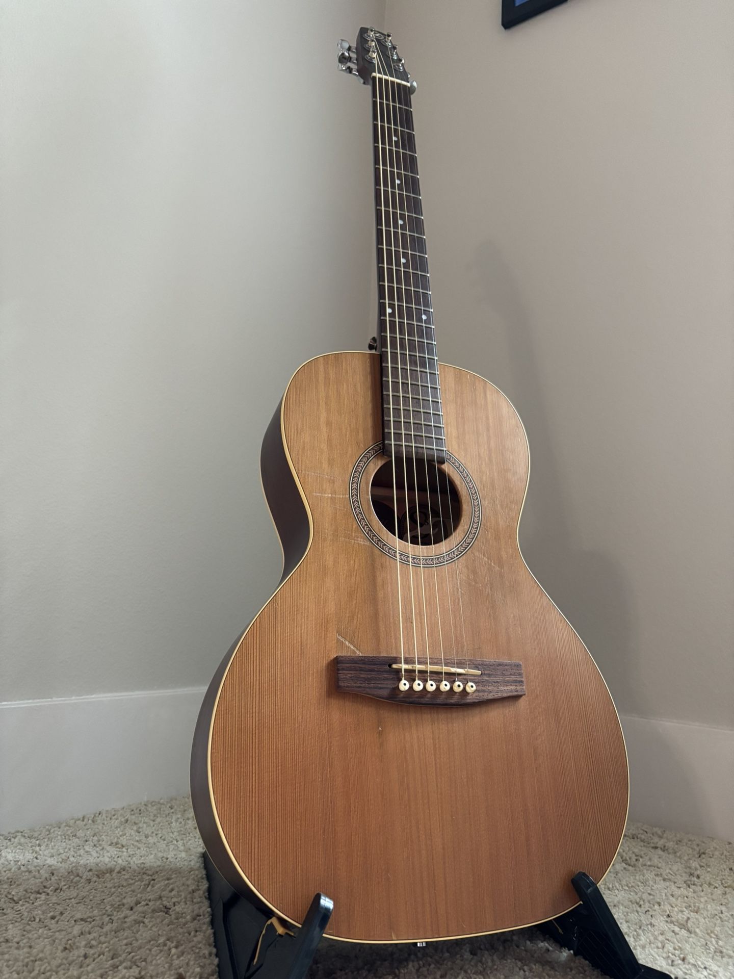 Campfire Acoustic Guitar