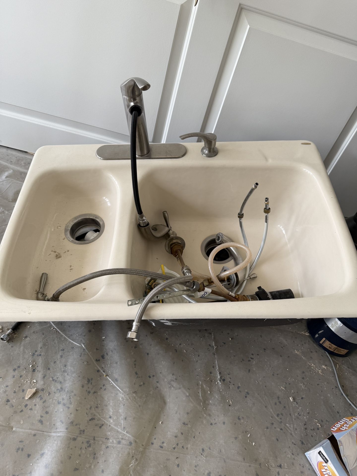 Two-Compartment Sink