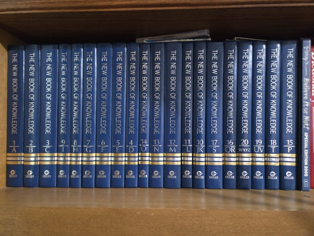 The New Book Of Knowledge Encyclopedia