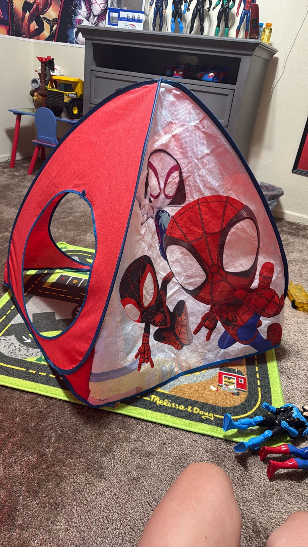 Spider-Man tent