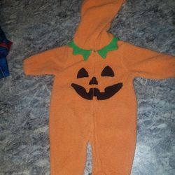 Infant Pumpkin Halloween Costume