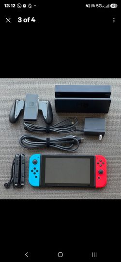 Nintendo Switch Version 2 with games