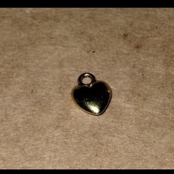 Gold Heart Charm