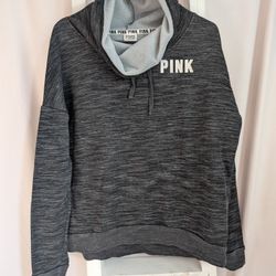 Grey Pink (Victoria Secret) Hoody Medium