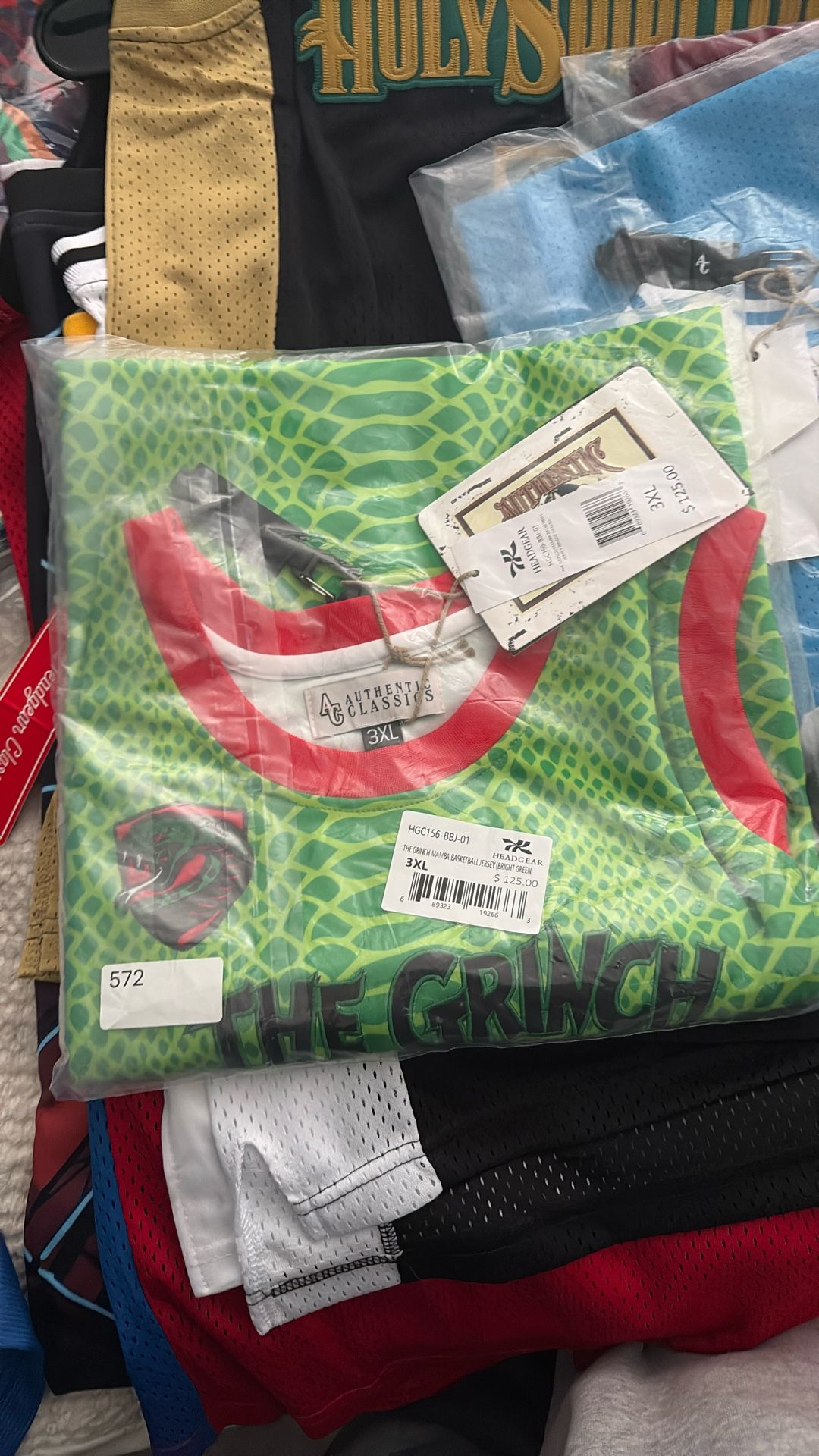 Mamba Grinch 3xl Jersey